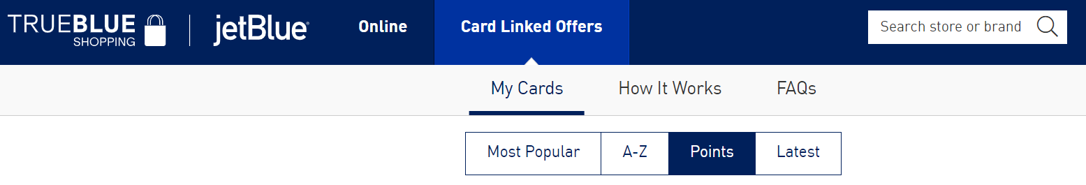 jetblue travel bank points