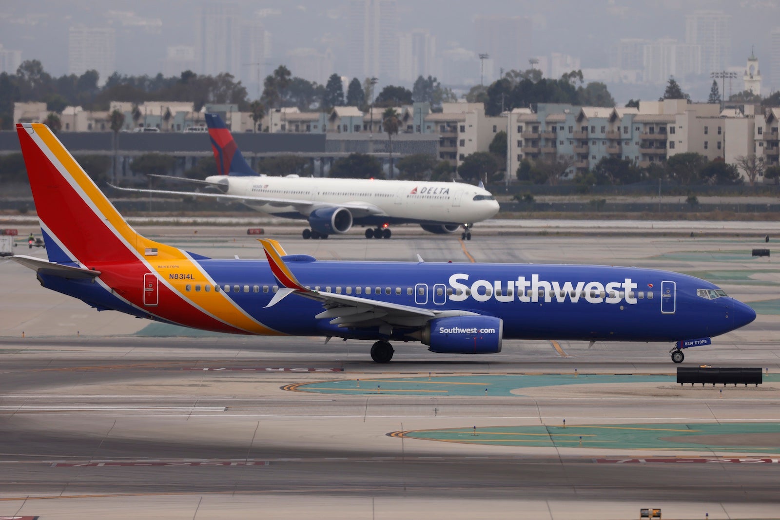 Southwest Airlines At Los Angeles International Airport