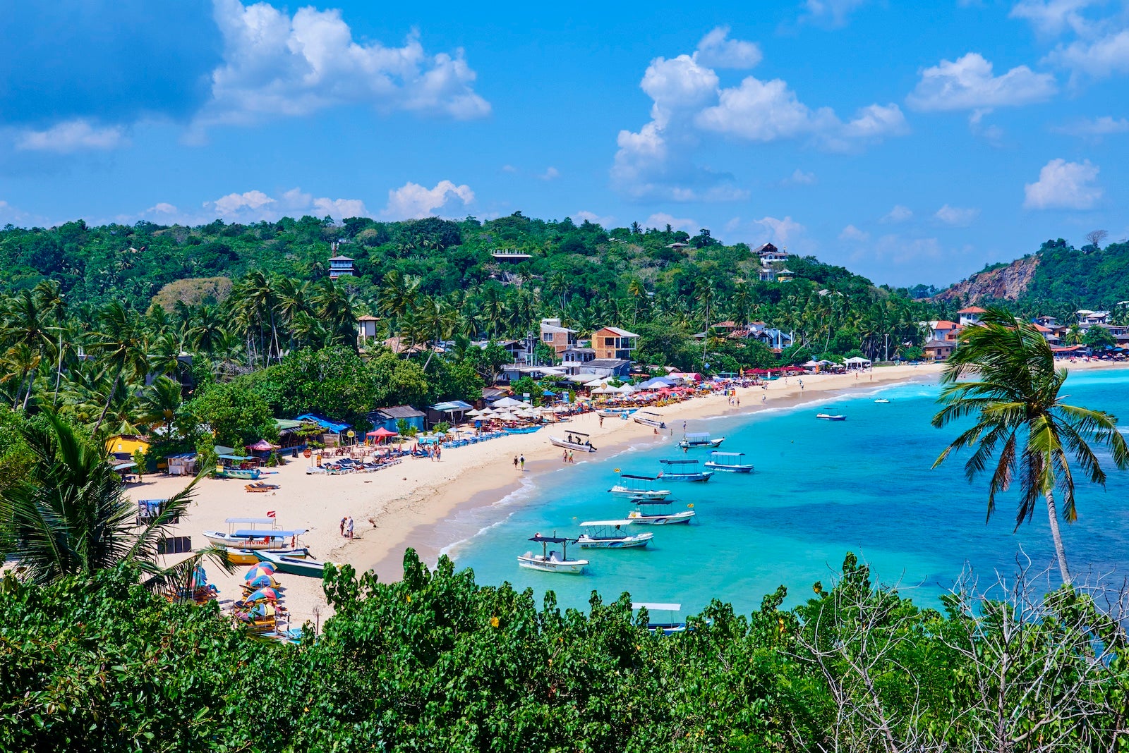 Sri Lanka, Galle, Unawatuna beach