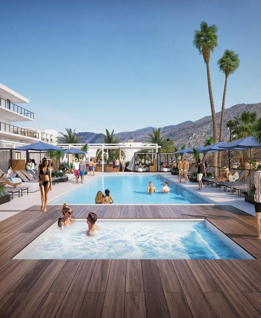 The long-awaited Thompson Palm Springs is taking reservations starting Sept. 30