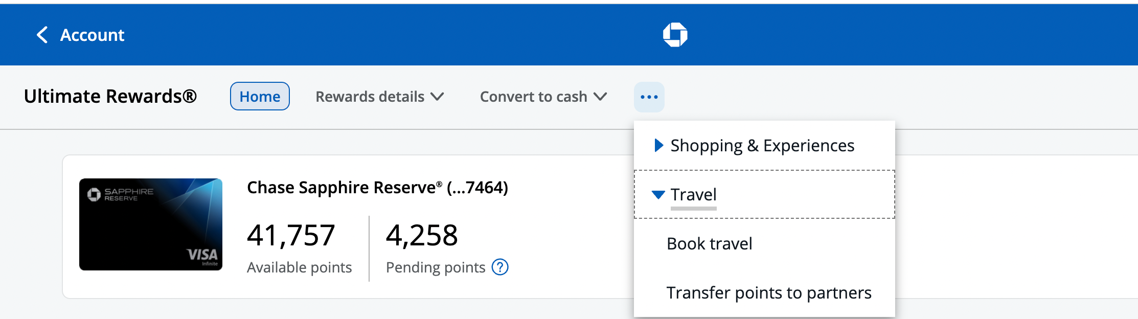 chase travel money card