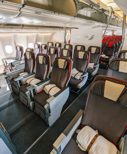 Is Iberia premium economy worth it on the Airbus A330 from Madrid to Dallas?