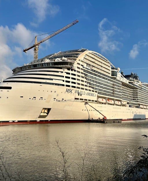 Sneak peek: Inside the giant new MSC Cruises ship that's about to take on Icon of the Seas