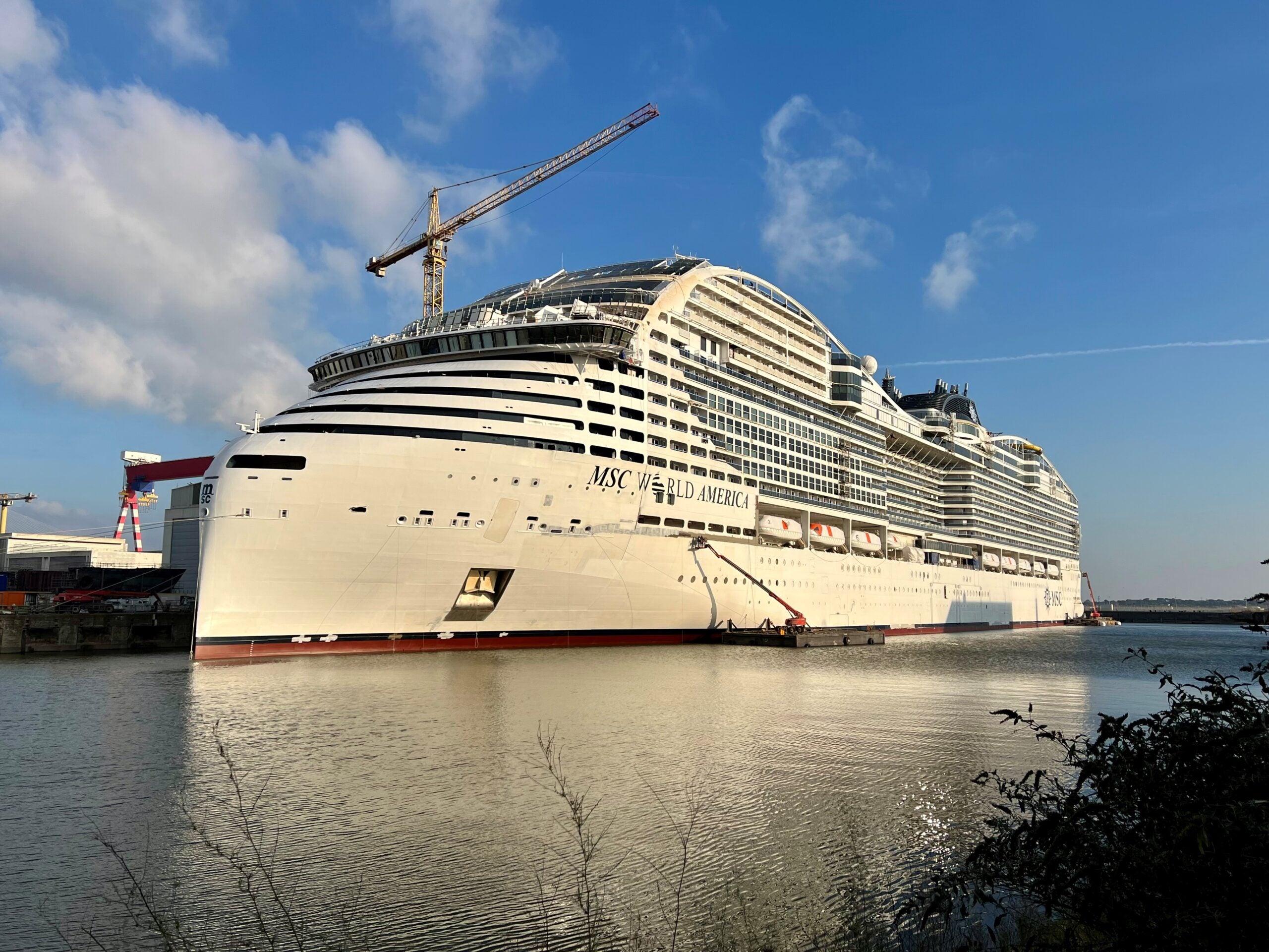 MSC World America exterior