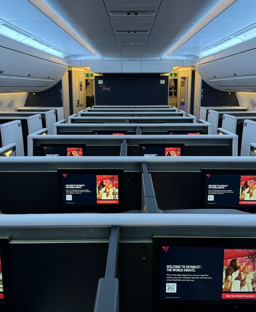 Sneak peek: On board the first Delta Air Lines jet sporting its all-new cabin look