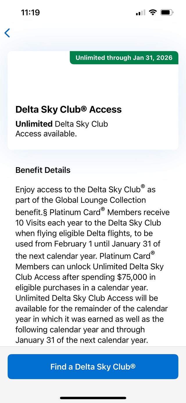 Check your SkyMiles account Delta Choice Benefits, guest passes and