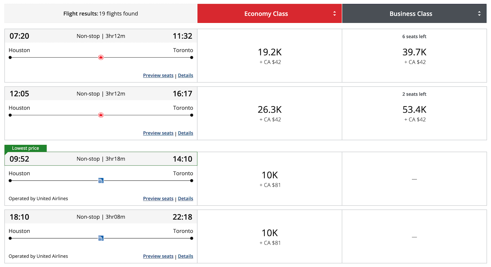 Air Canada shakes up partner award pricing VoyageAround