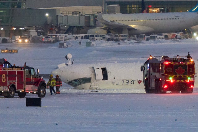 Delta regional jet involved in crash landing in Toronto The Points Guy