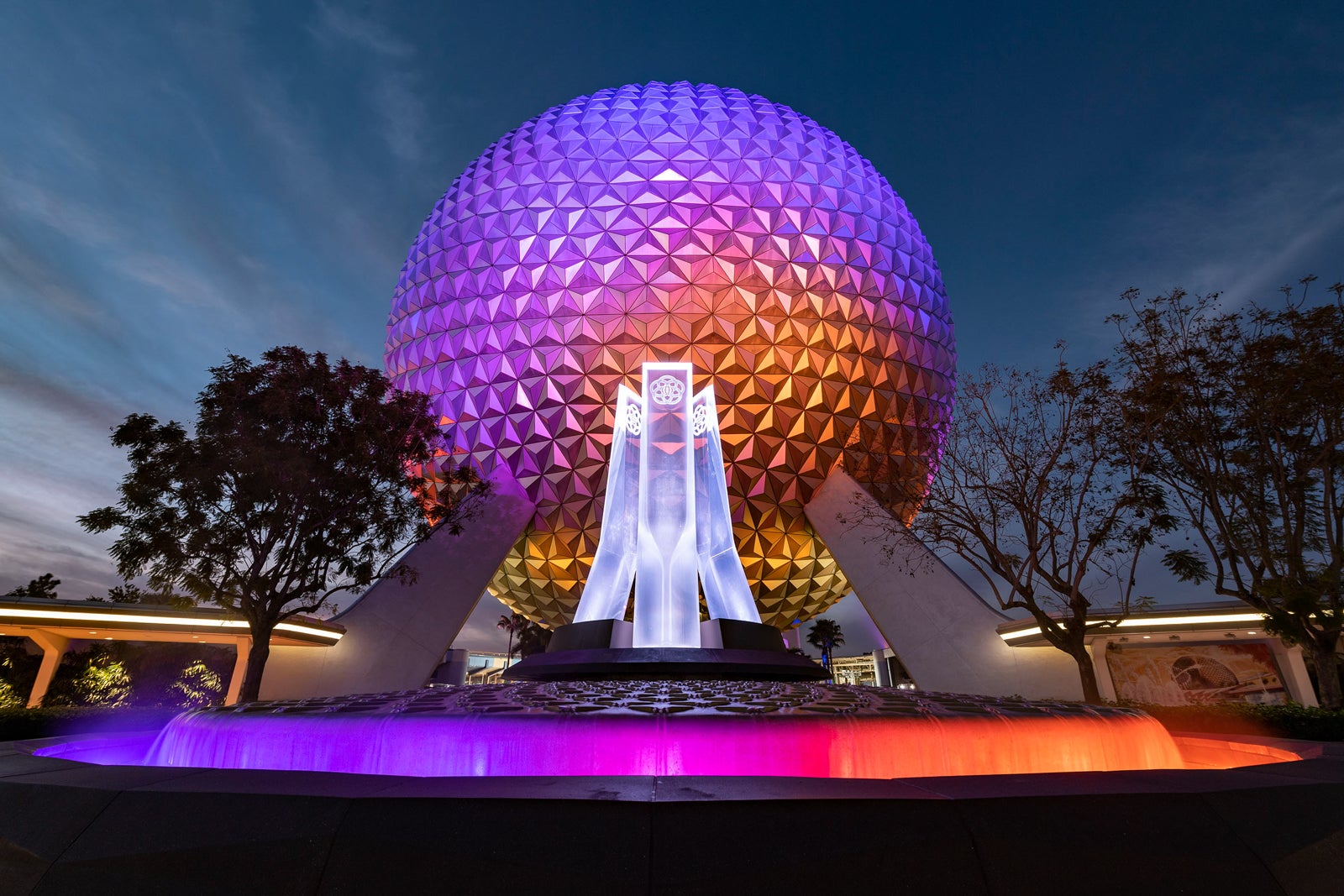 Reimagined Entrance Fountain at EPCOT