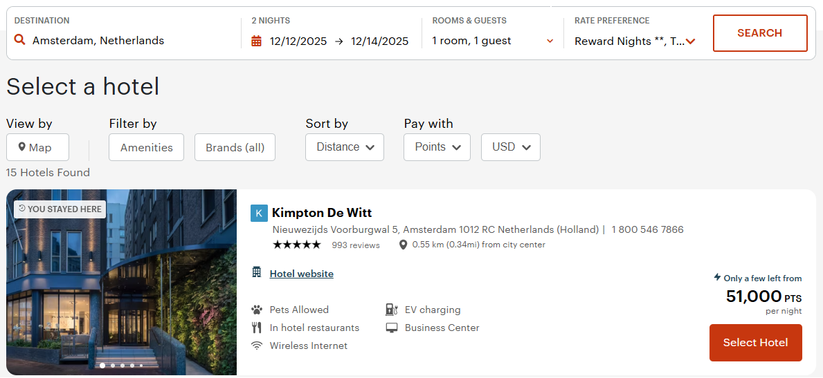 How to redeem IHG points The Points Guy