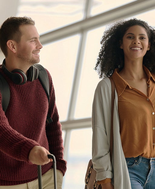 One of the country's busiest airports is using new technology to speed up international arrivals