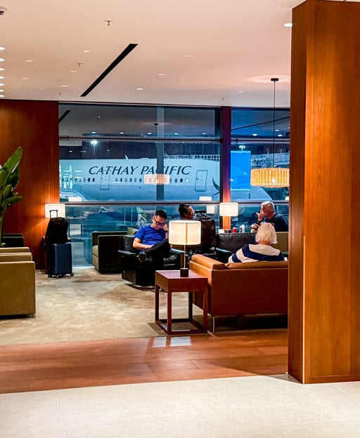 First look: The Bridge airport lounge in Hong Kong feels like a chic members club — and it has an epic noodle bar