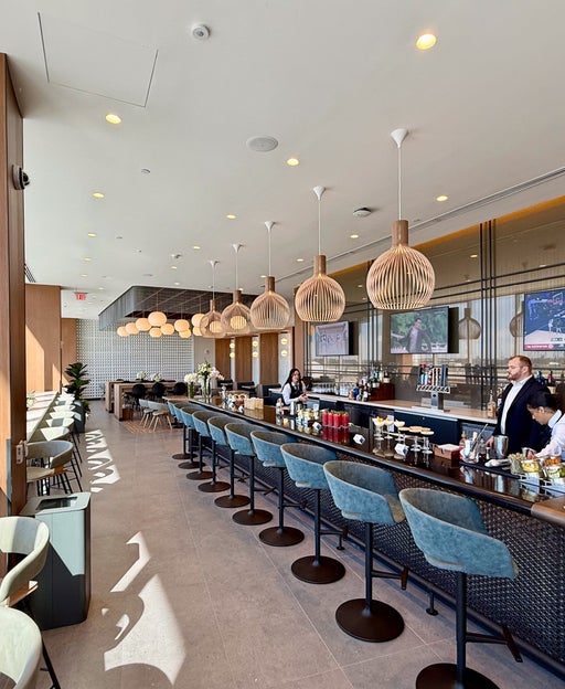 First look: American's new Flagship Lounge and Admirals Club in Philly shine in big debut