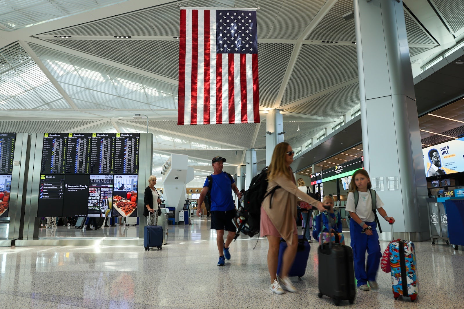 Transportation Secretary Sean Duffy Marks Newark Airport Runway Reopening