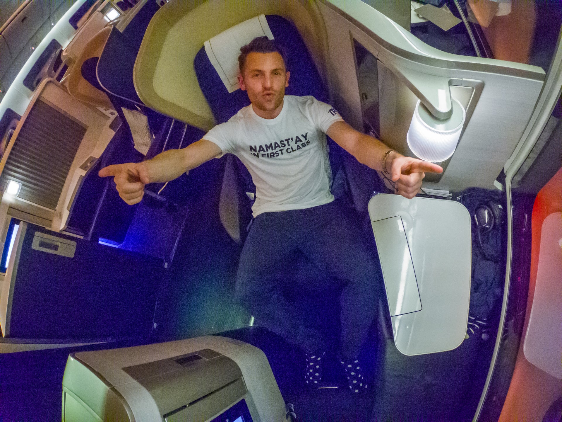 Review British Airways First Class on the 777 LHRAUH The Points Guy