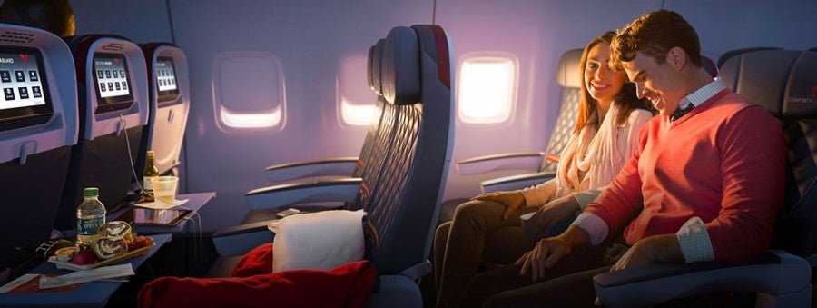 Delta cabin seats featured